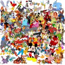 DISNEY Cartoon Characters Printable Coloring eBook 900 Pages on a CD