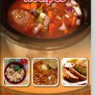 470 Crock Pot Recipes eBook on CD Printable