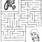 Mazes Printable Coloring eBook 54 Pages on a CD