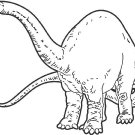 My Dinosaur Printable Coloring eBook 32 Pages on a CD