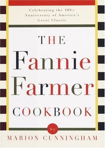 FANNY FARMER COOKBOOK-1918 Printable eBook on CD