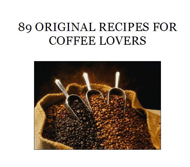 89 Coffee Recipes eBook on CD - Free Combined Shipping