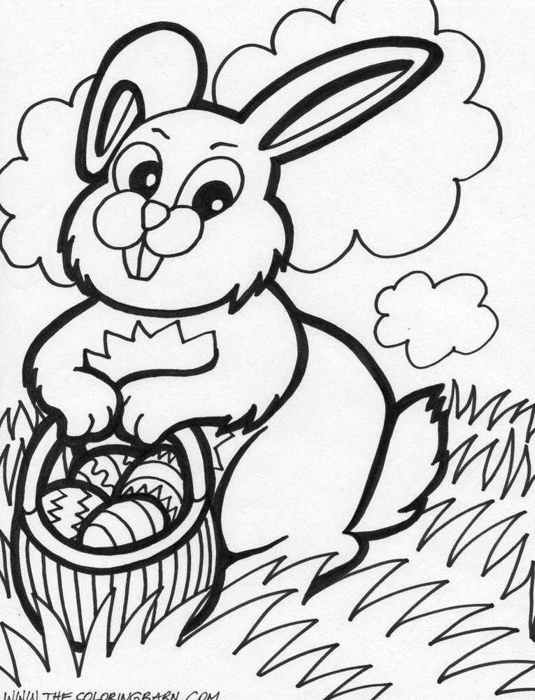 Easter Printable Coloring eBook 78 Pages on a CD