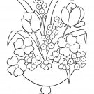 Flowers Printable Coloring eBook 318 Pages