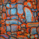 Original Abstract Oil Painting - Down with Orion