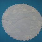 S4 Antique doily linen w embroidery