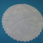 S4 Antique doily linen w embroidery