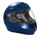 Summit II Vega motorcycle helmet bright blue metalic flip up modular cruiser sizes xs-2xl