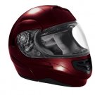 SUMMIT II VEGA FLIP UP MODULAR MOTORCYCLE HELMET DARK RED DOT SIZES XS-2X IN STOCK