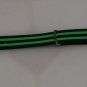 Black and Green Stripe 24mm James Bond Nato Nylon Watch Strap