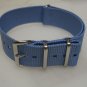 Light Blue 20mm Nato Nylon Watch Strap