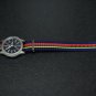 Blue Red Yellow Green Stripe 18mm Nato Nylon Watch Strap