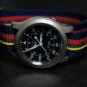 Blue Red Yellow Green Stripe 20mm Nato Nylon Watch Strap