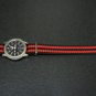 Black and Red Stripe 20mm James Bond Nato Nylon Watch Strap