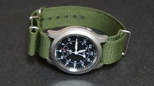 Military Green 20mm Nato Nylon Watch Strap