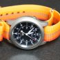 Orange Rainbow 18mm Nato Nylon Watch Strap