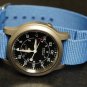 Sky Blue 18mm Nato Nylon Watch Strap
