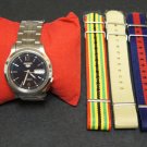 Seiko Automatic Stainless Steel Watch SNK799K1 w/ straps