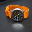 Orange 20mm Military Watch Strap