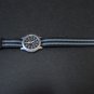 Black Gray Stripe 20mm Military Watch Strap