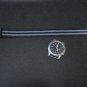 Black Gray Stripe 22mm Military Watch Strap