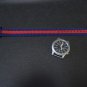 Blue Red Stripe 22mm Military Watch Strap
