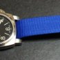 Blue 20mm Military Watch Strap