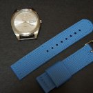 Sky Blue 20mm 2 Piece Military Watch Strap