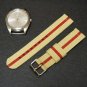 Sand Red 18mm 2 Piece Military Watch Strap