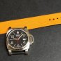 Orange 22mm 3 Ring Zulu Nylon Watch Strap Band