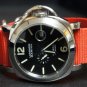 Red 24mm 3 Ring Zulu Nylon Watch Strap Band