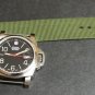 Military Green 20mm 3 Ring Zulu Nylon Watch Strap Band