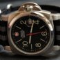 Black Gray 20mm 3 Ring Zulu Nylon Watch Strap Band