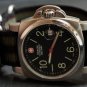 Black Red Green 24mm 3 Ring Zulu Nylon Watch Strap Band