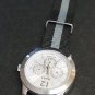 Black and Gray One Stripe 20mm James Bond Nato Nylon Watch Strap