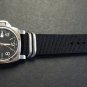 Black 24mm 5 Ring Zulu Nylon Watch Strap Band