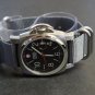 Gray 20mm 5 Ring Zulu Nylon Watch Strap Band