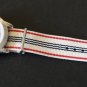 Ivory Red Black White 20mm Nato Nylon Watch Strap
