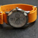 Orange 16mm Nato Nylon Watch Strap