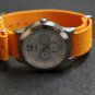 Orange 24mm Nato Nylon Watch Strap