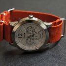 Red 20mm Nato Nylon Watch Strap