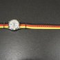 Black Red & Yellow Stripe 20mm Nato Nylon Watch Strap