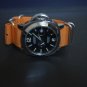 Orange 20mm 5 Ring Zulu Nylon Watch Strap Band