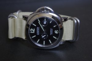 Sand 24mm 5 Ring Zulu Nylon Watch Strap Band