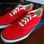 Keds Anchor Canvas Sneakers Red Size 9.5 NEW