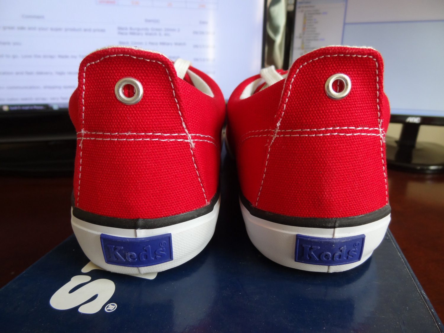 keds anchor slip on canvas