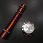 Navy Red Yellow Stripe 20mm James Bond Nato Nylon Watch Strap