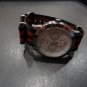 Black Copper Stripe 20mm James Bond Nato Nylon Watch Strap