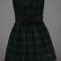 Abercrombie & Fitch ANF Codie Dress Plaid Bow New with Tag Size 0