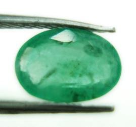 0.80cts Natural Colombian Green Emerald Gemstone Oval